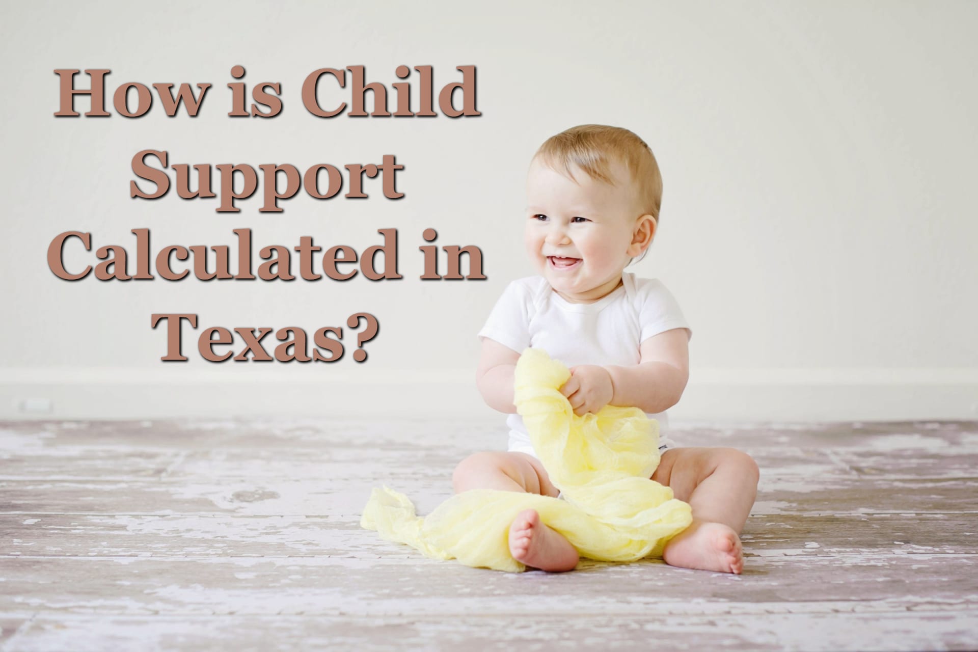 How is Child Support Calculated in Texas?